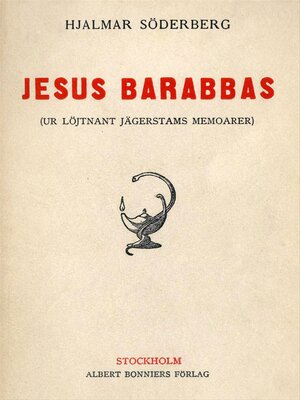 cover image of Jesus Barabbas